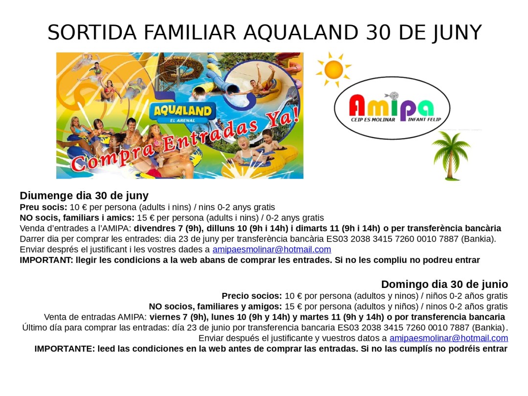 Sortida Aqualand 2019